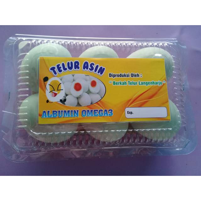 

TELUR ASIN ALBUMIN OMEGA3 KEMASAN SEDANG (ISI 6 BIJI)