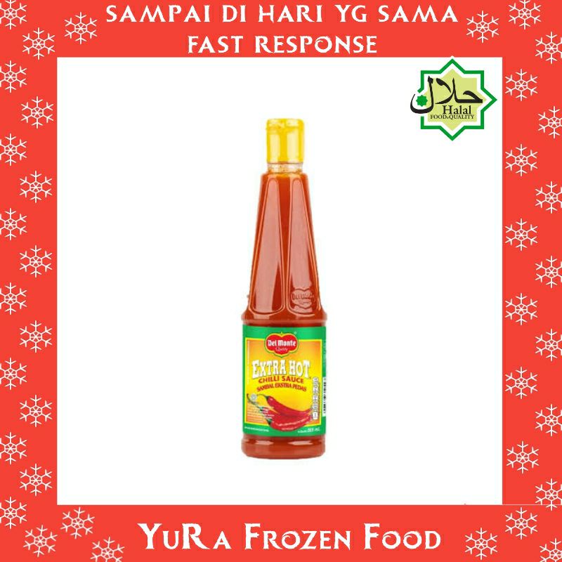 

DELMONTE Saus Sambal Extra Hot 265 ml Saos