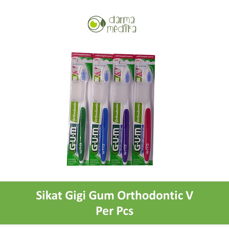 Sikat gigi V behel merk GUM braces orto ortodonti MURAH braket gigi ortho orthodonti