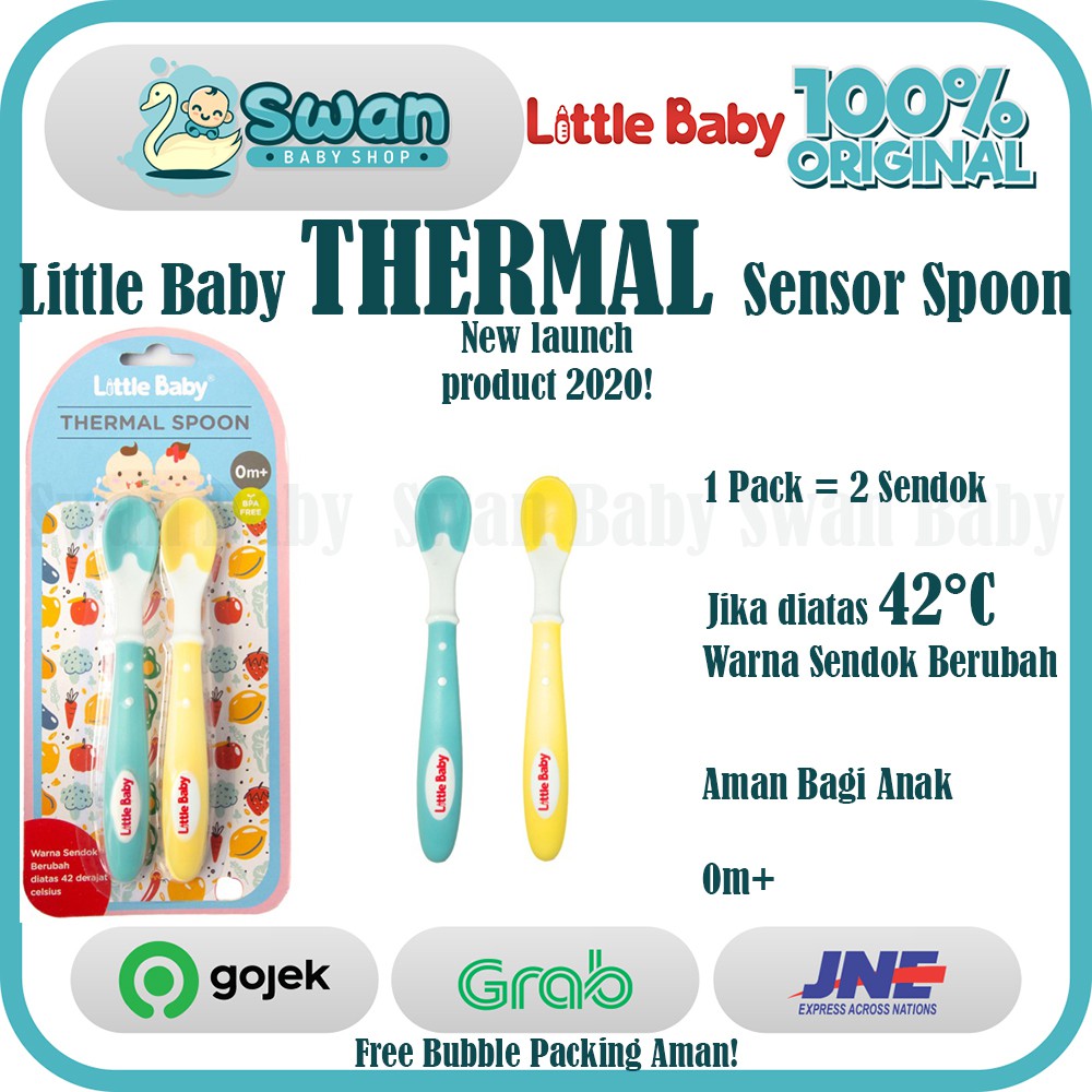 Little Baby Thermal Sensor Spoon / Sendok Sensor Bayi