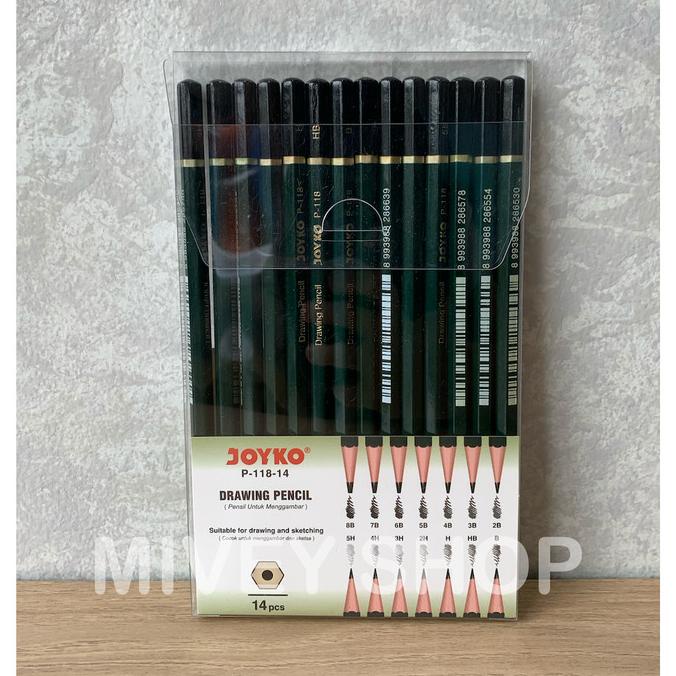 

Diskon Drawing Pencil/ Pensil Menggambar Set 14 Pcs Joyko Diskon