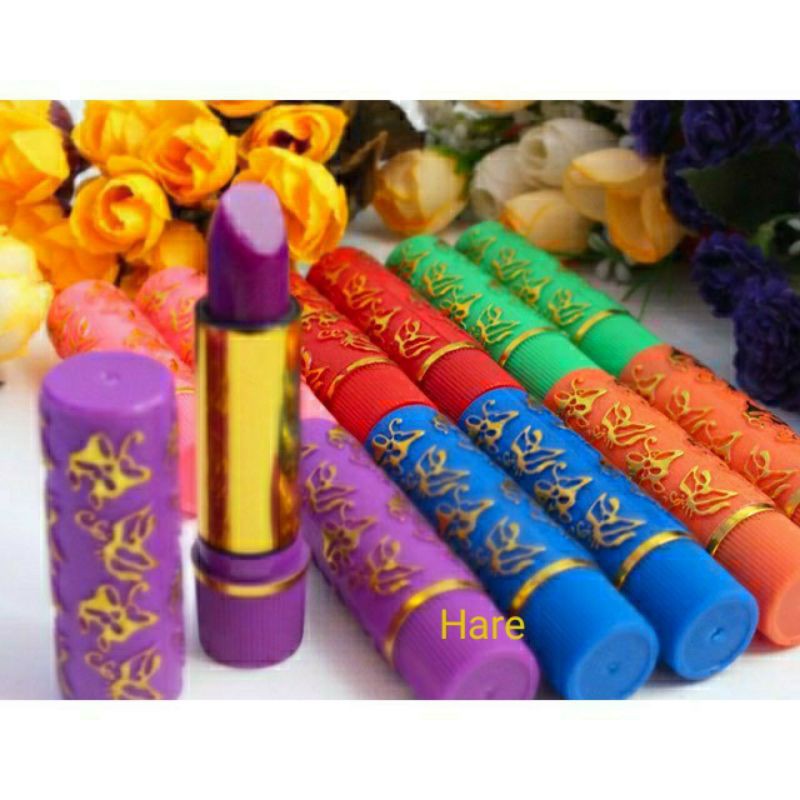 Lipstik Arab Hare Halet 1 PCS lip balm pink lipstick oleh-oleh Haji pemerah bibir