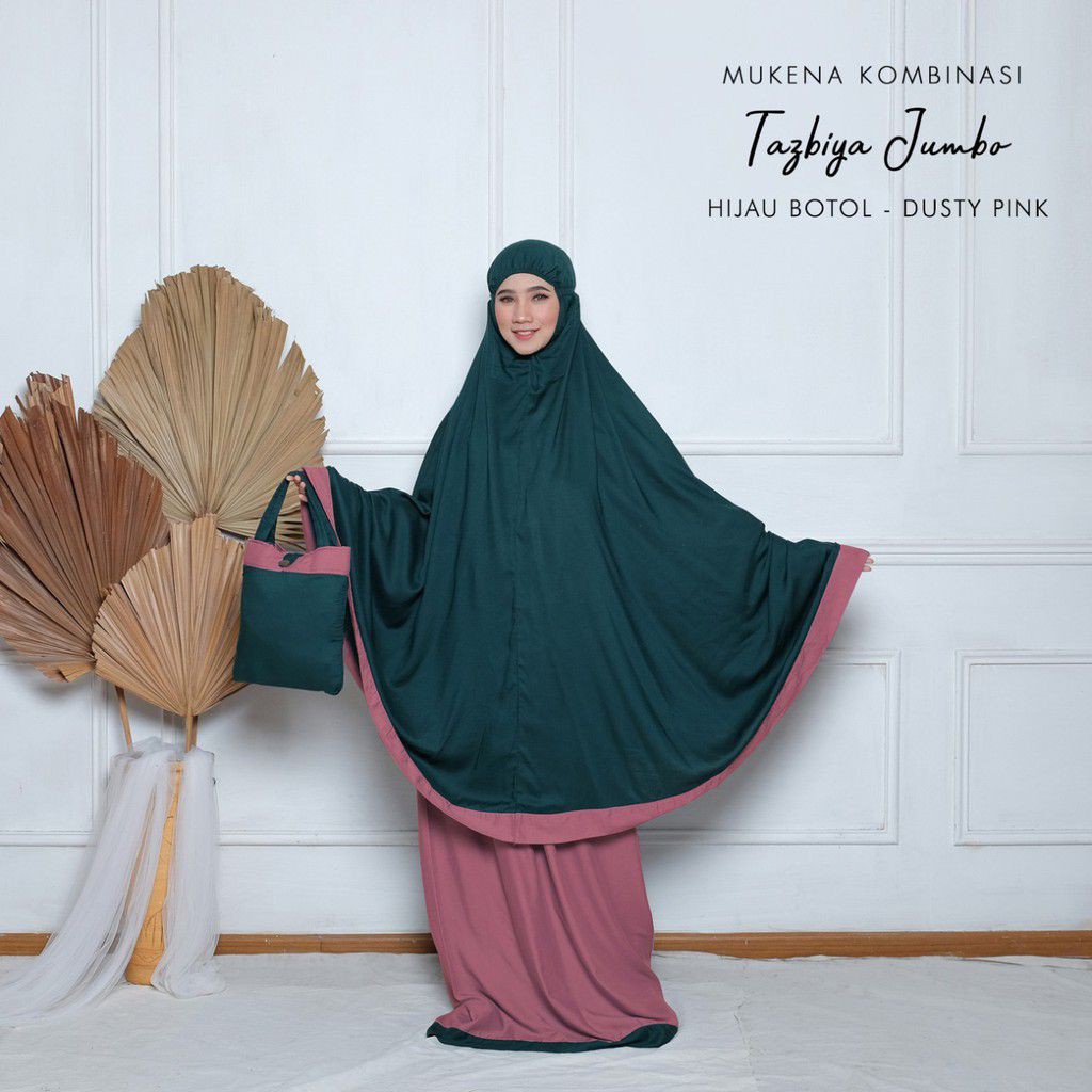 MUKENA TAZBIYA KOMBINASI JUMBO