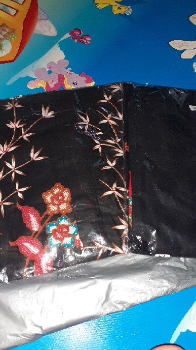 Batik Couple Keluarga Sania Ruffle Ori Ndoro Jowi Dnt Motif Kipas