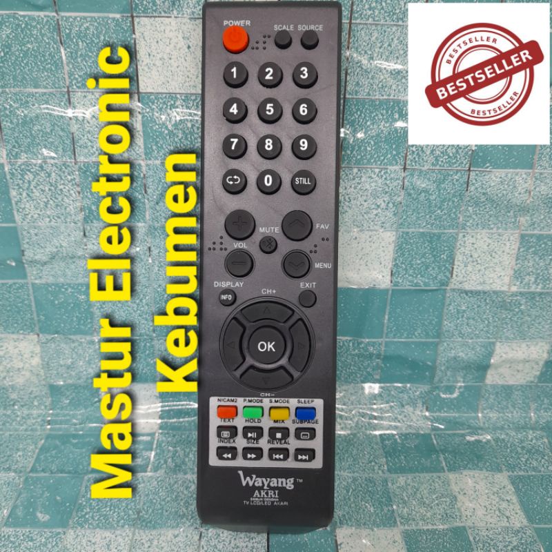 REMOTE REMOT TV AKARI LCD LED SEPERTI ORIGINAL