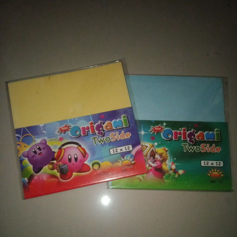 

kertas origami kertas lipat kreasi uk 12*12
