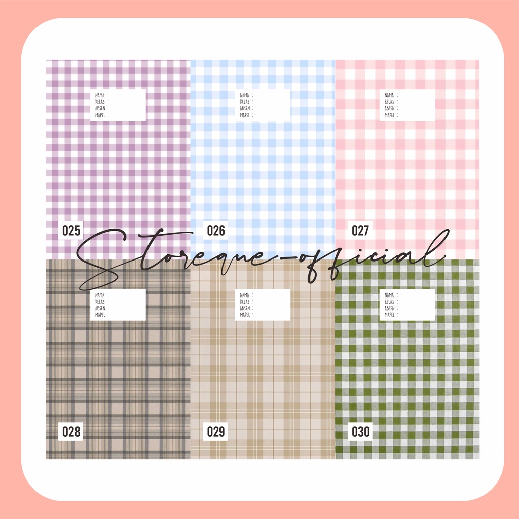 

[SATUAN] [DESAIN KEDUA] SAMPUL BUKU AESTHETIC / BOOK COVER AESTHETIC LUCU