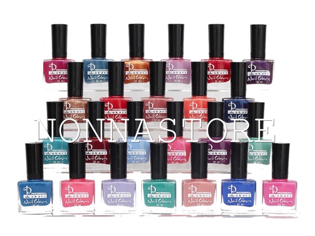 Kutek Nail Polish POKARI Mix Colors Taiwan BPOM RI