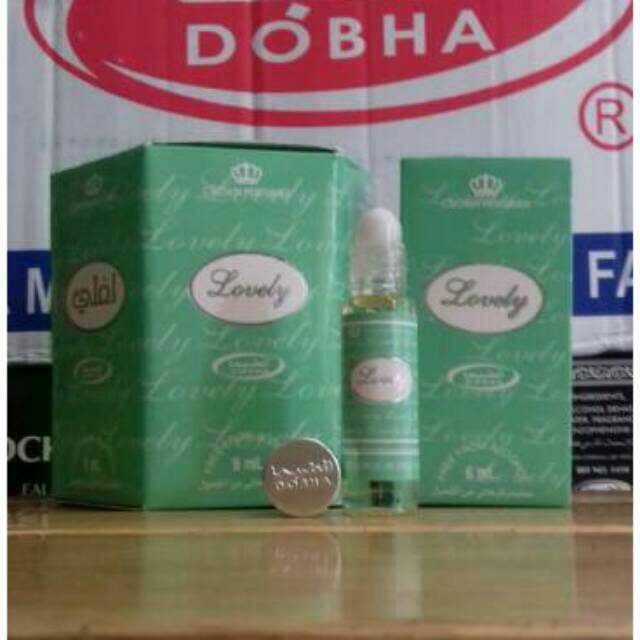 Terlaris parfum 6ml DOBHA( paket 2kg=3lusin=6box)