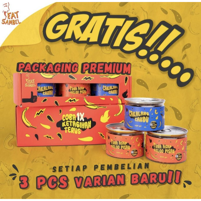 

Ready- Eat Sambel - Sambel Ikan Cakalang Candu