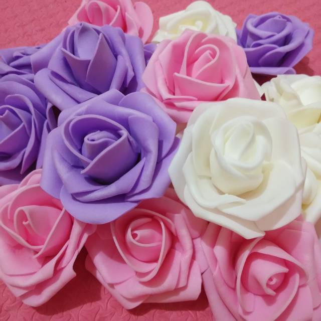 Bunga mawar kelopak dekorasi