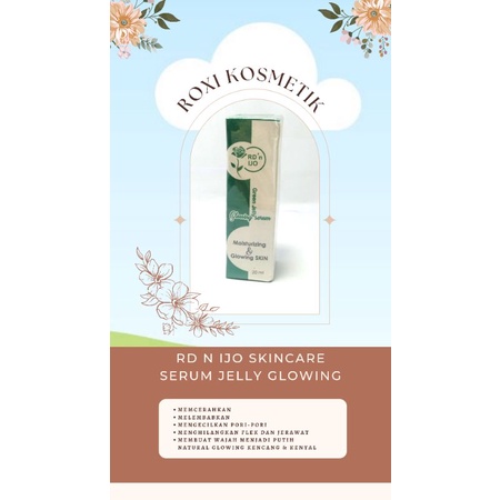rd n ijo skincare serum jelly serum glowing serum wajah