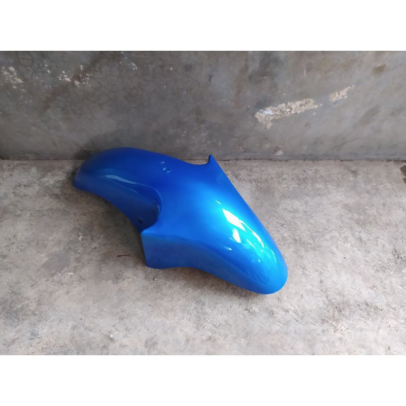 spakbor Slebor Selebor depan Ninja R slebor depan Ninja R warna Biru Tebal Bagus