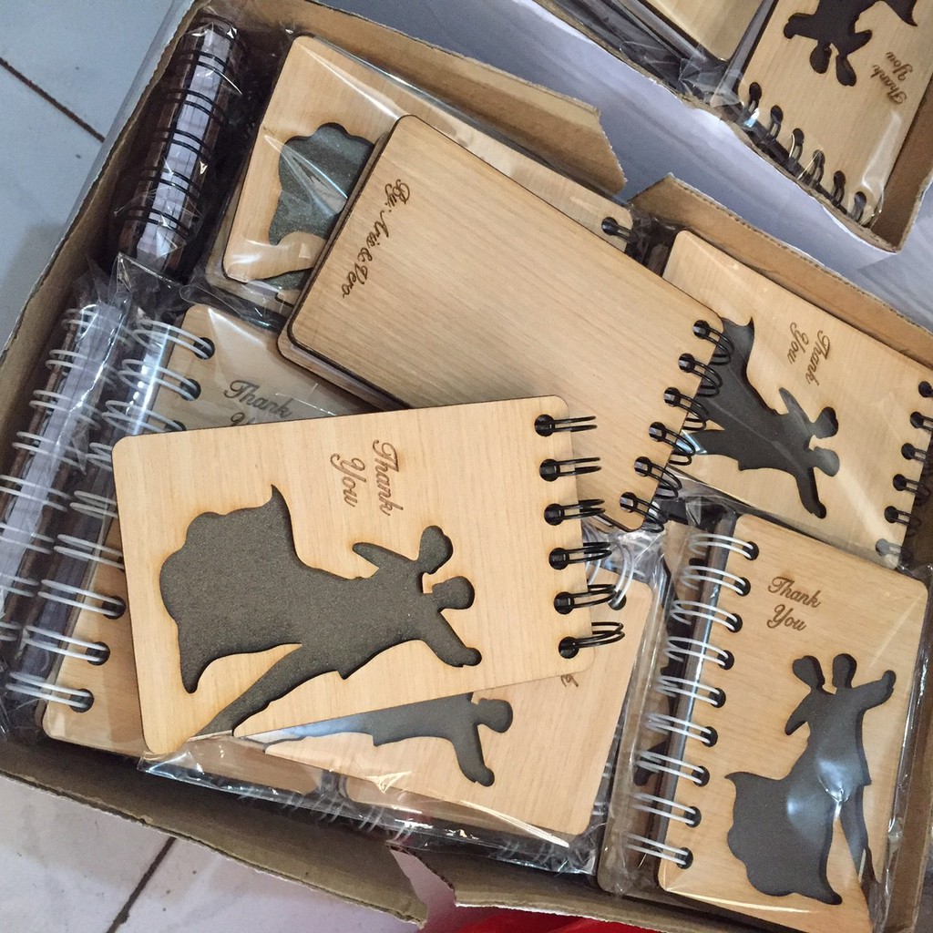 Wooden Notebook | 10 x 6 cm