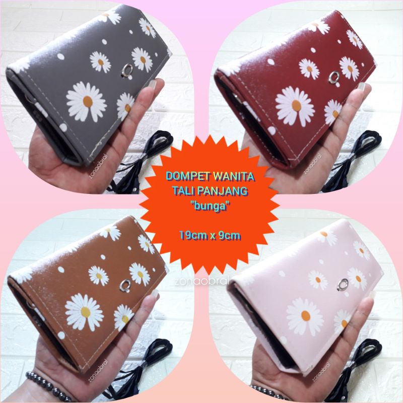 DOMPET WANITA LIPAT TALI PANJANG HARGA MURAH 024-1