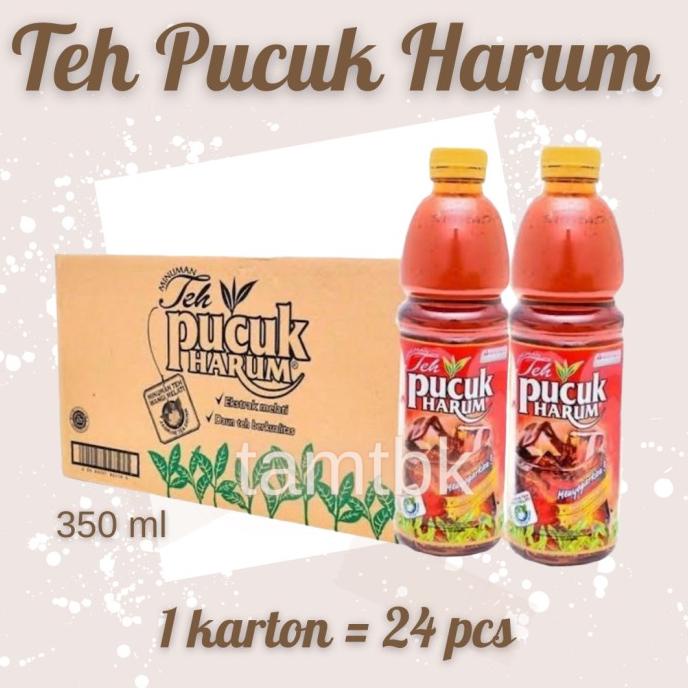 [ COD ] Teh Pucuk 350 ml 1 karton (1 karton isi 24 botol) HEMAT Kode 946