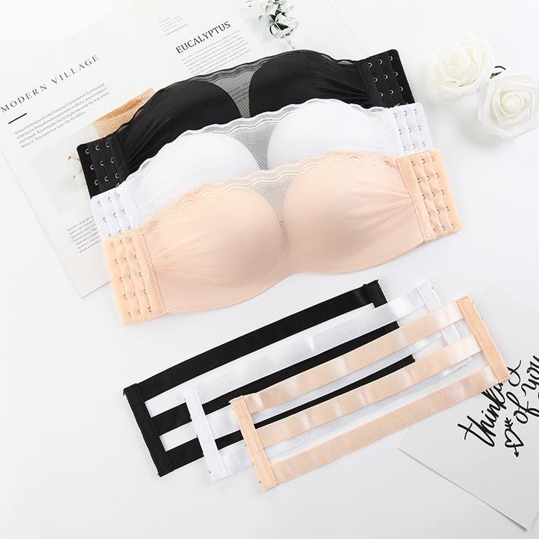 ASK - Bra Kemben With Cup Seamless Tanpa Tali Sexy Pakaian Dalam Wanita Impor BRA47