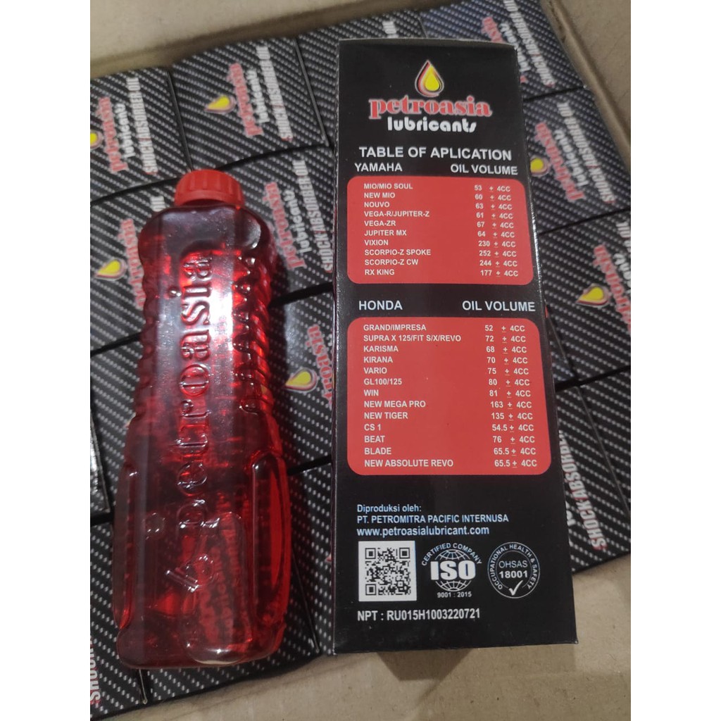 Oli Shock Petroasia Lubricants Shock Absorber Oil