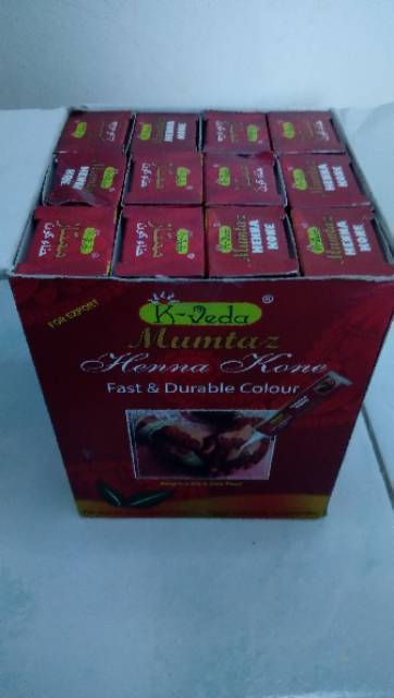 Henna maroon/ hitam Pasta mumtaz k-veda/ hena maron 30gr (baca diskripsi)