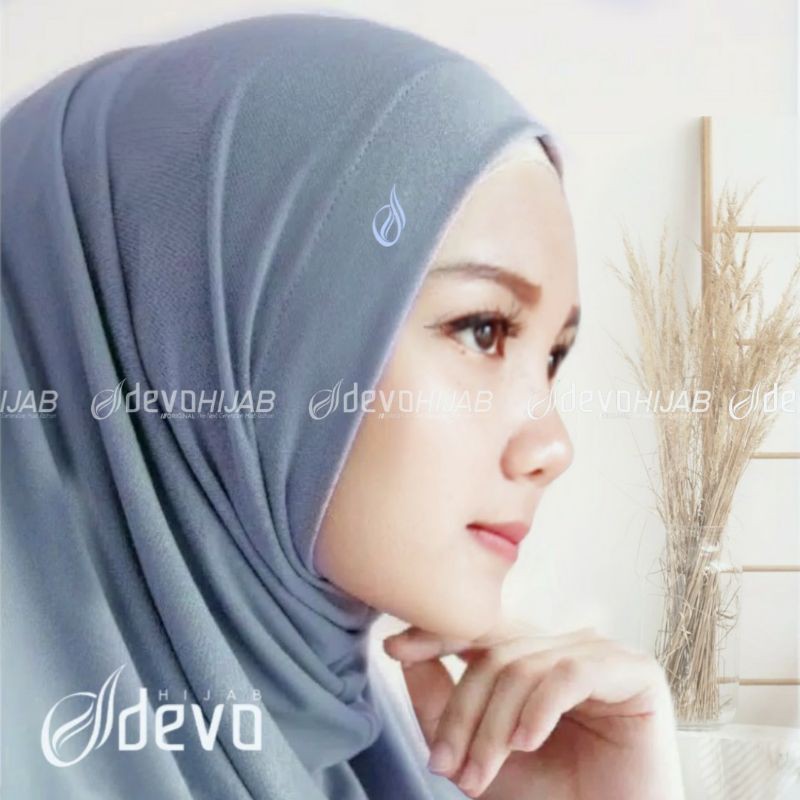 Hijab instan bergo malay | Jersey premium by:devohijab original-1