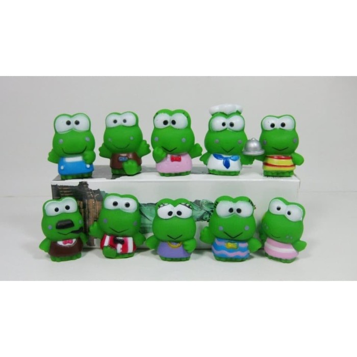 

MAINAN & HOBI FIGURE PAJANGAN/TEMPAT PENSIL/HIASAN KUE FIGURE KEROPI HR1145W