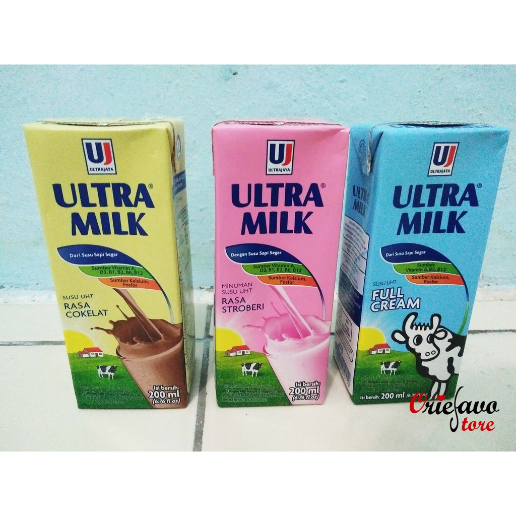 1 Dus Susu Ultra 200 Ml Isi Berapa