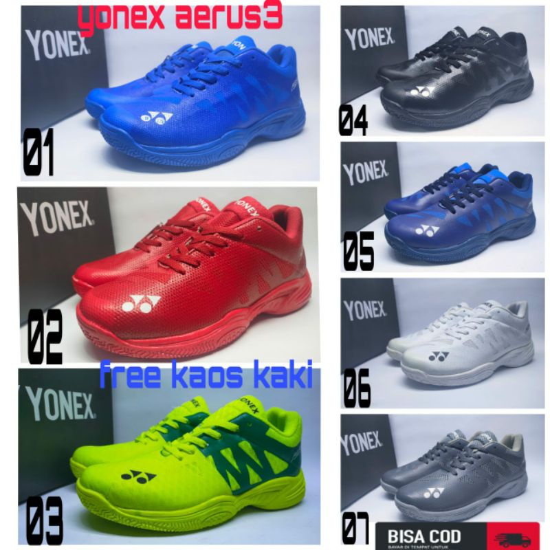 sepatu Yonex Aerus 3 sepatu Badminton yonex Aerus 3 sepatu olahraga bulutangkis Yonex Aerus 3