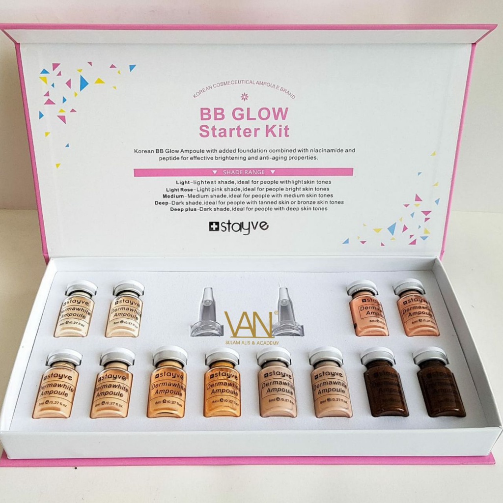 SERUM STAYVE DERMAWHITE SERUM BB GLOW MIX (Per 1 Botol)
