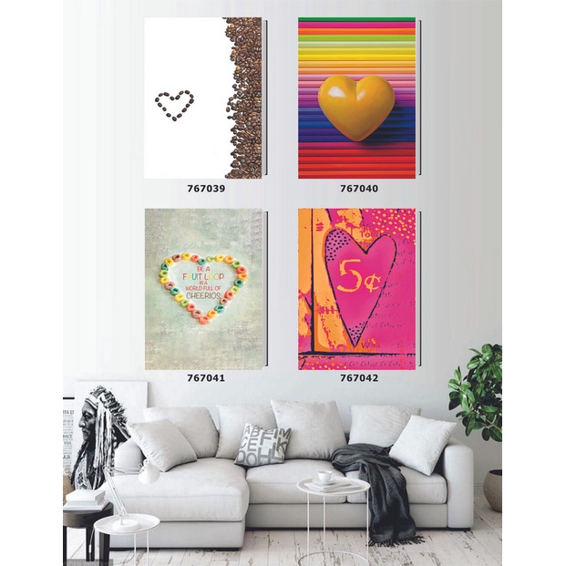 

Buku Tulis / Notebook / A5 Jepang / Love / Set 2705