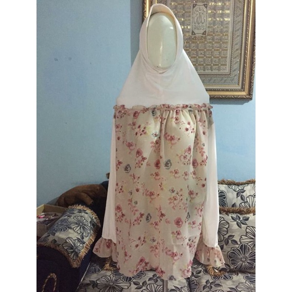 Jasa jahit jilbab/bergo tangan