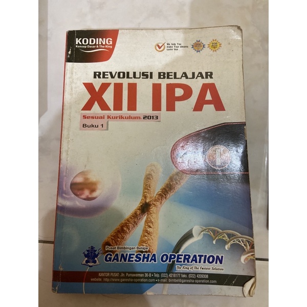 

Buku KODING GO SAINTEK KELAS 12