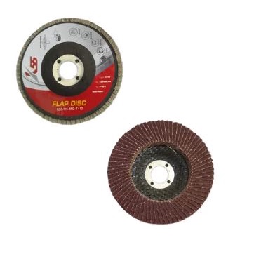 TERMURAH [10 pcs] grit 40/60/80/100/120 Mata Gerinda Amplas Susun 4 Inch FLAP DISC TEBAL mata gerinda tumpuk flap disc K55