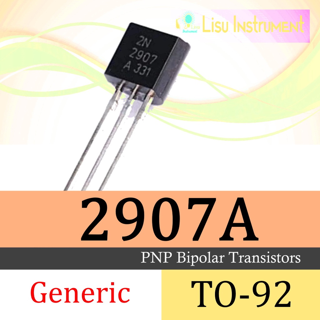 P2N2907A 2N2907 2907 Amplifier Transistor PNP Silicon T0-92