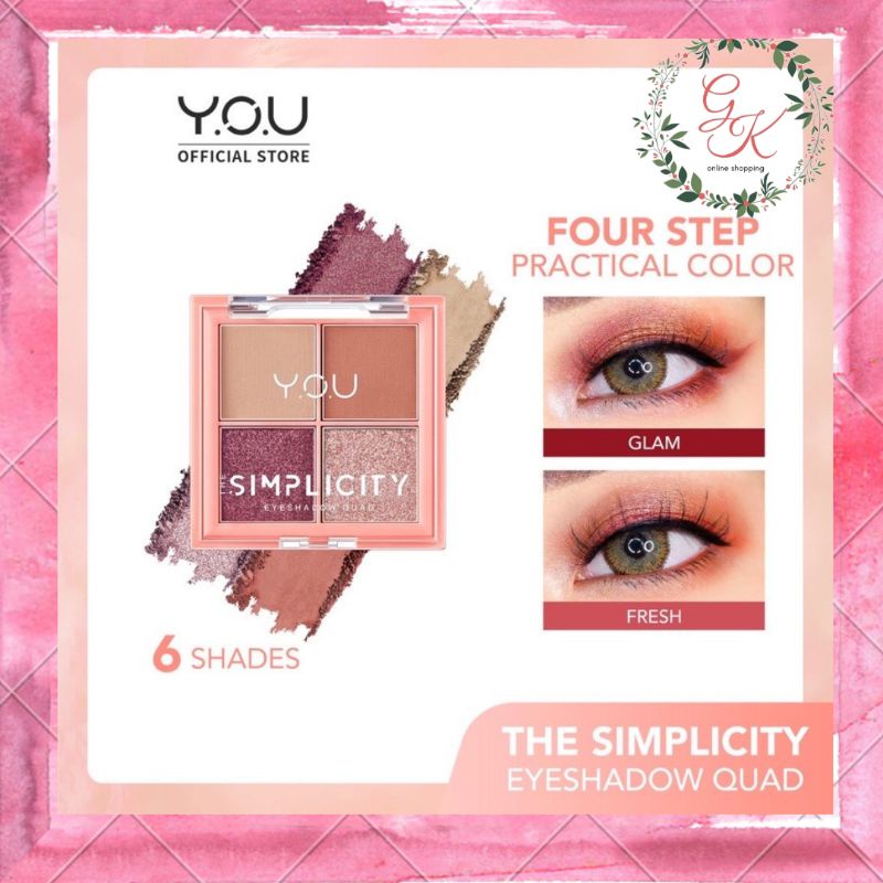 You The Simplicity Eyeshadow Quad Z