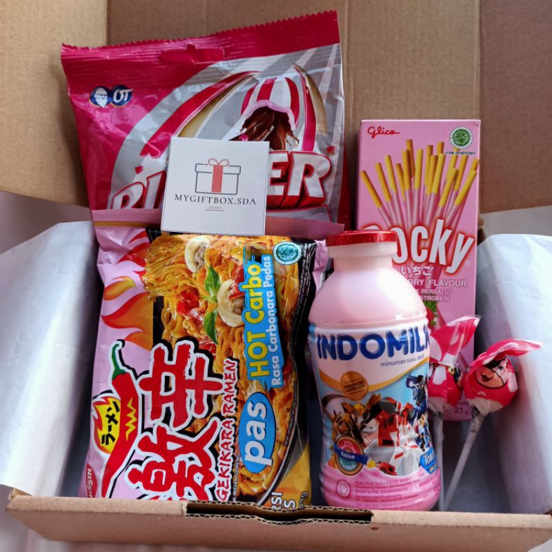 

Gift Box Pink / Snack Box