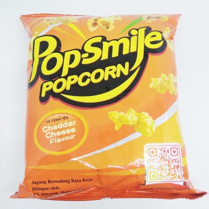 

favorit] POP SMILE POP CORN CHEDDAR CHEESE 45 G