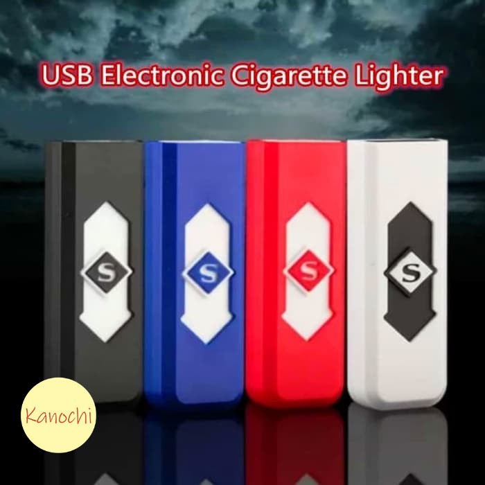 USB Electronic Cigarette Lighter Korek Api Elektrik