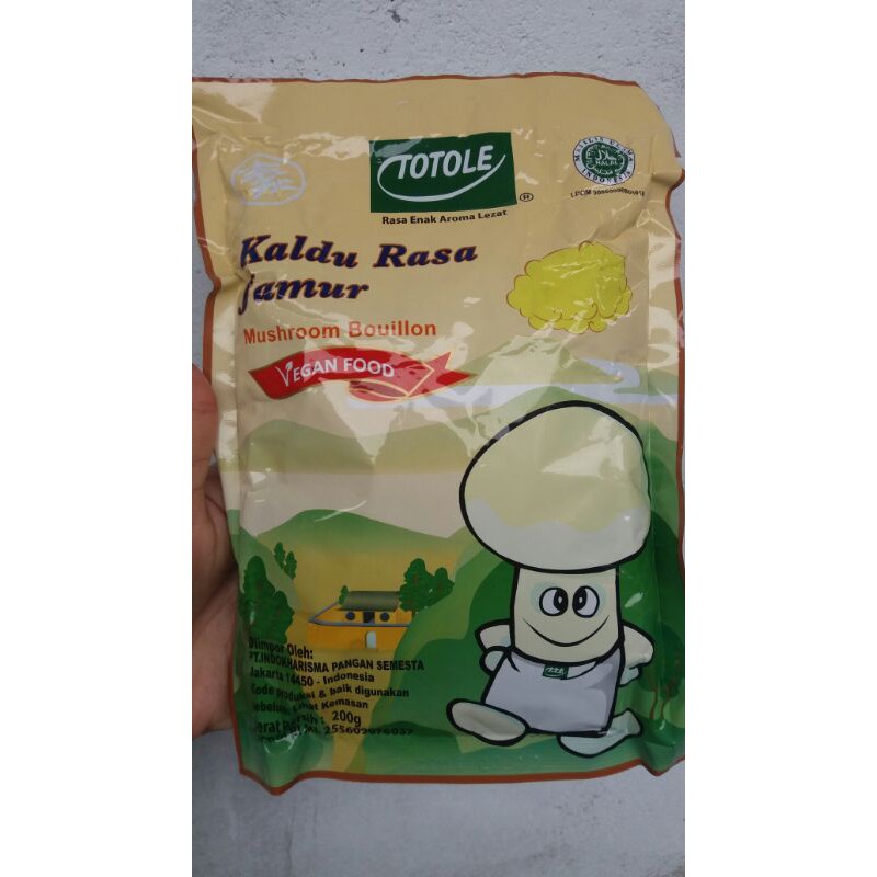 

(BISA COD) Totole kaldu jamur halal 200gr non MSG non kolesterol pontianak