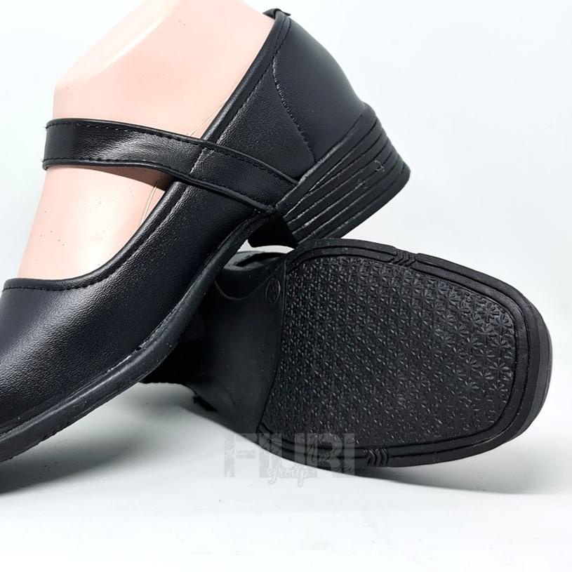 ❃ FIURI - Sepatu Pantofel Wanita Tali Hitam - Sepatu Pantofel Sekolah Wanita ♩