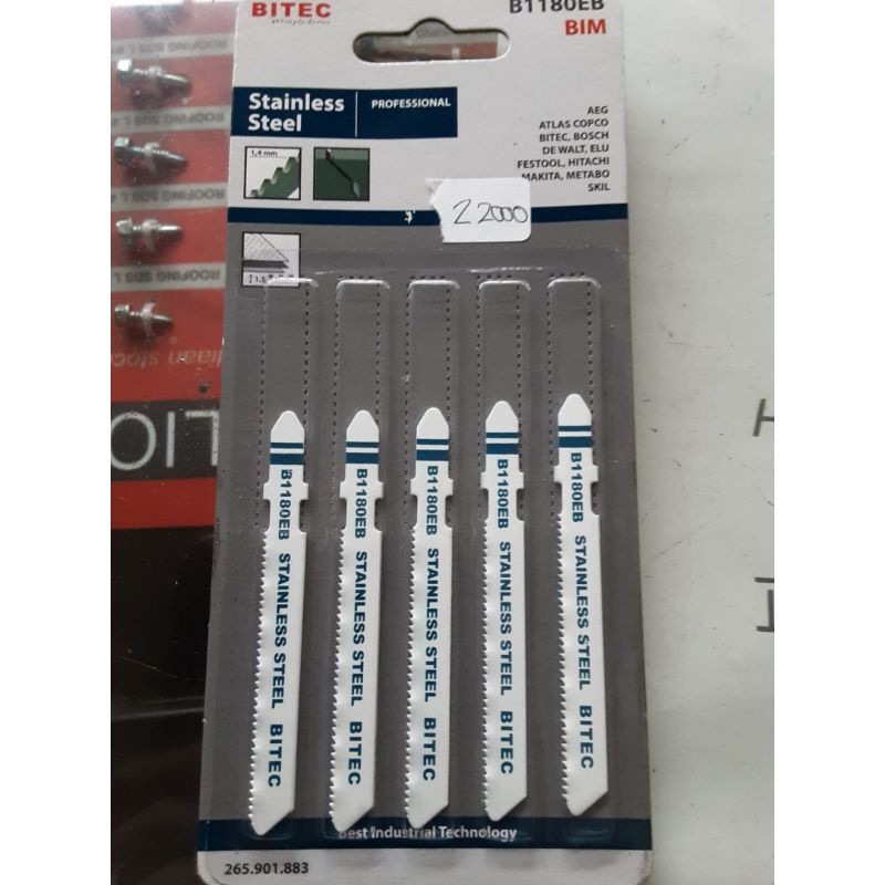 Mata Jig Saw Stainless Steel Bitec | Mata Jigsaw Bitec