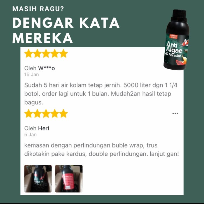 KOUKKAI - Anti Alga dan Parasit Alga Remover 250 ML