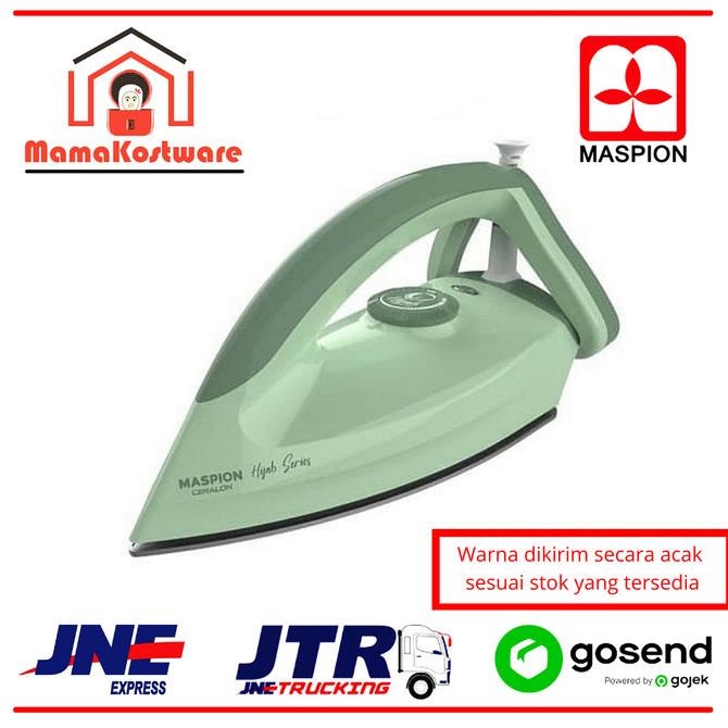 ,,,,,,,] Setrika Listrik Maspion Ceralon Ceramic Sole Plate Hijab Series