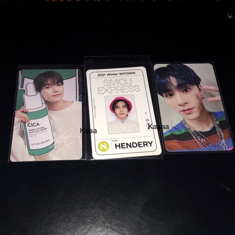 Photocard xiaojun jewel hendery passcard taeyong natrep cica smcu universe nct 2021 2022 nct127 wayv