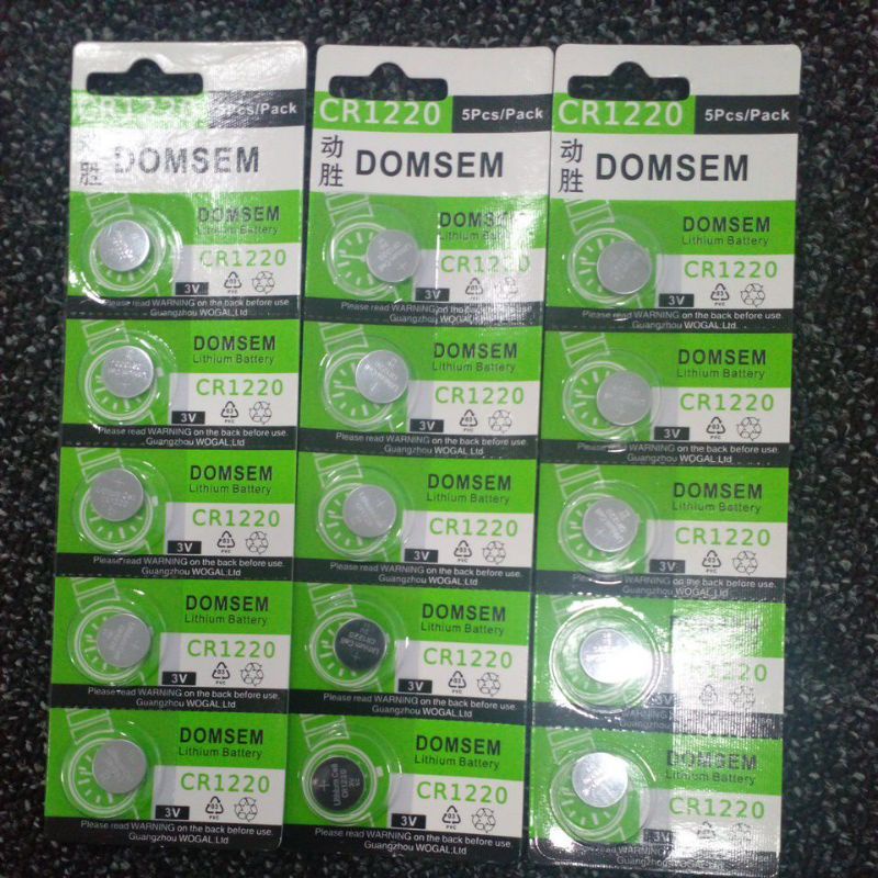 Jual Baterai CR1220 / CR 1220 Lithium Battery 3V Shopee Indonesia