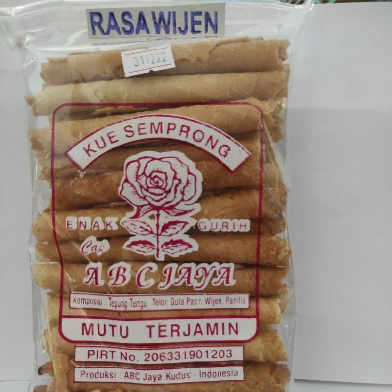 

Semprong Rasa wijen