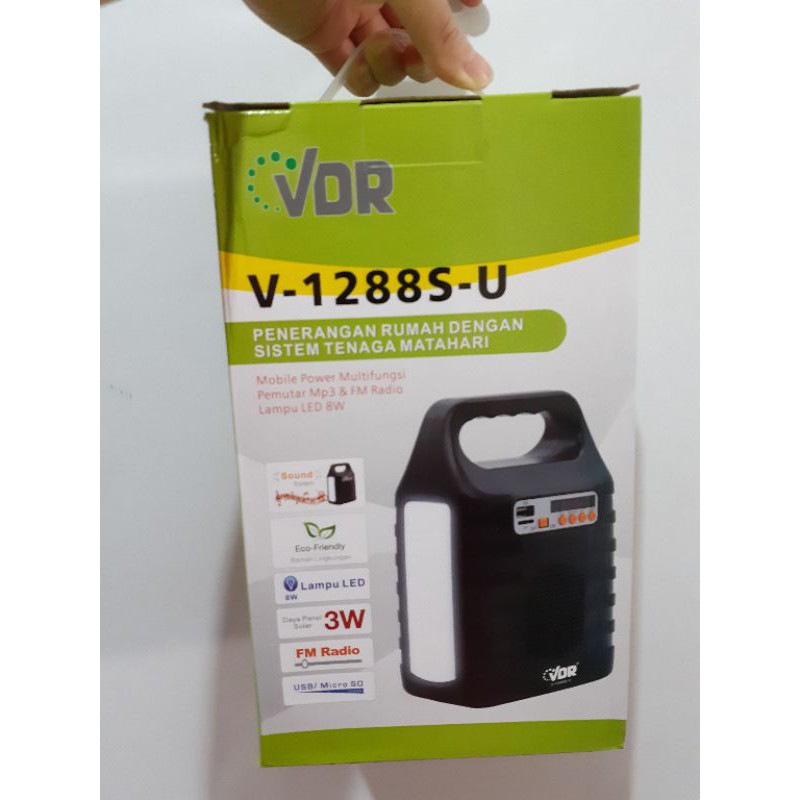 Emergency Tenaga Surya Multifungsi VDR V 1377S-U  V 1288S-U