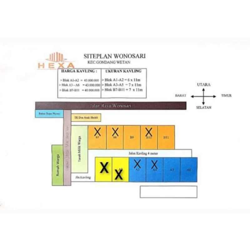 tanah kavling tegalan pasuruan