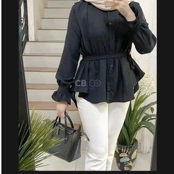 BLOUSE MIRA / BLOUSE TERBARU / Korean Blouse Baju Atasan Wanita Mira