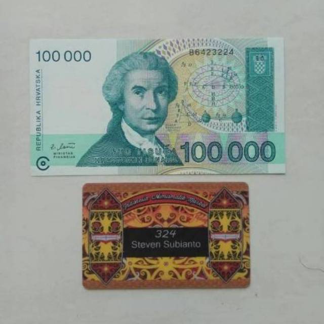 Berapa rupiah republika 50000 hrvatska dinara