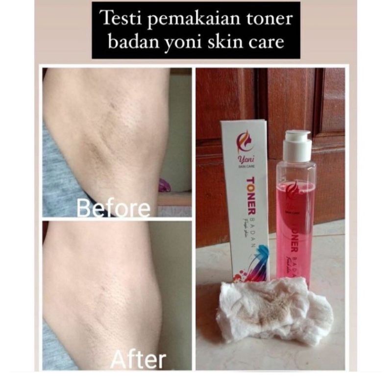 YANI Skincare Toner Badan Fresh Skin-100ml.BPOM